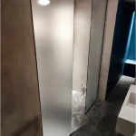 box doccia vetro satinato al posto della vasca