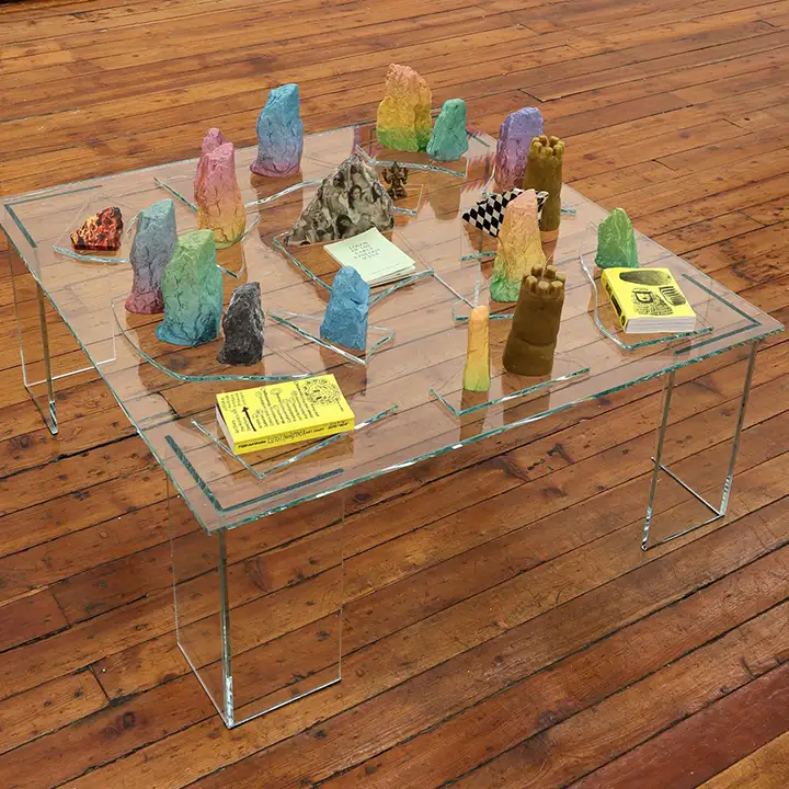 tavolino cristallo extrachiaro nuova mocara