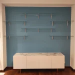 mensole vetro per nicchia