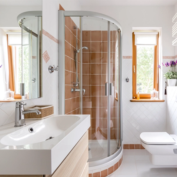 doccia su misura in vetro