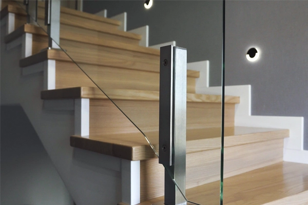 parapetti vetro scala interna