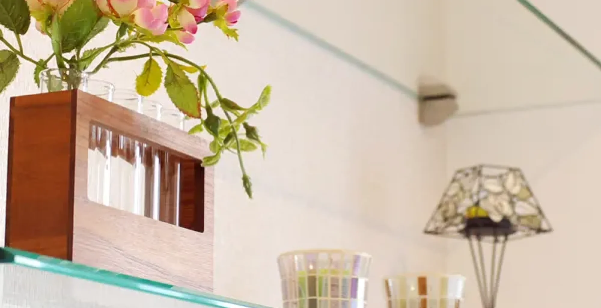 mensole in vetro milano