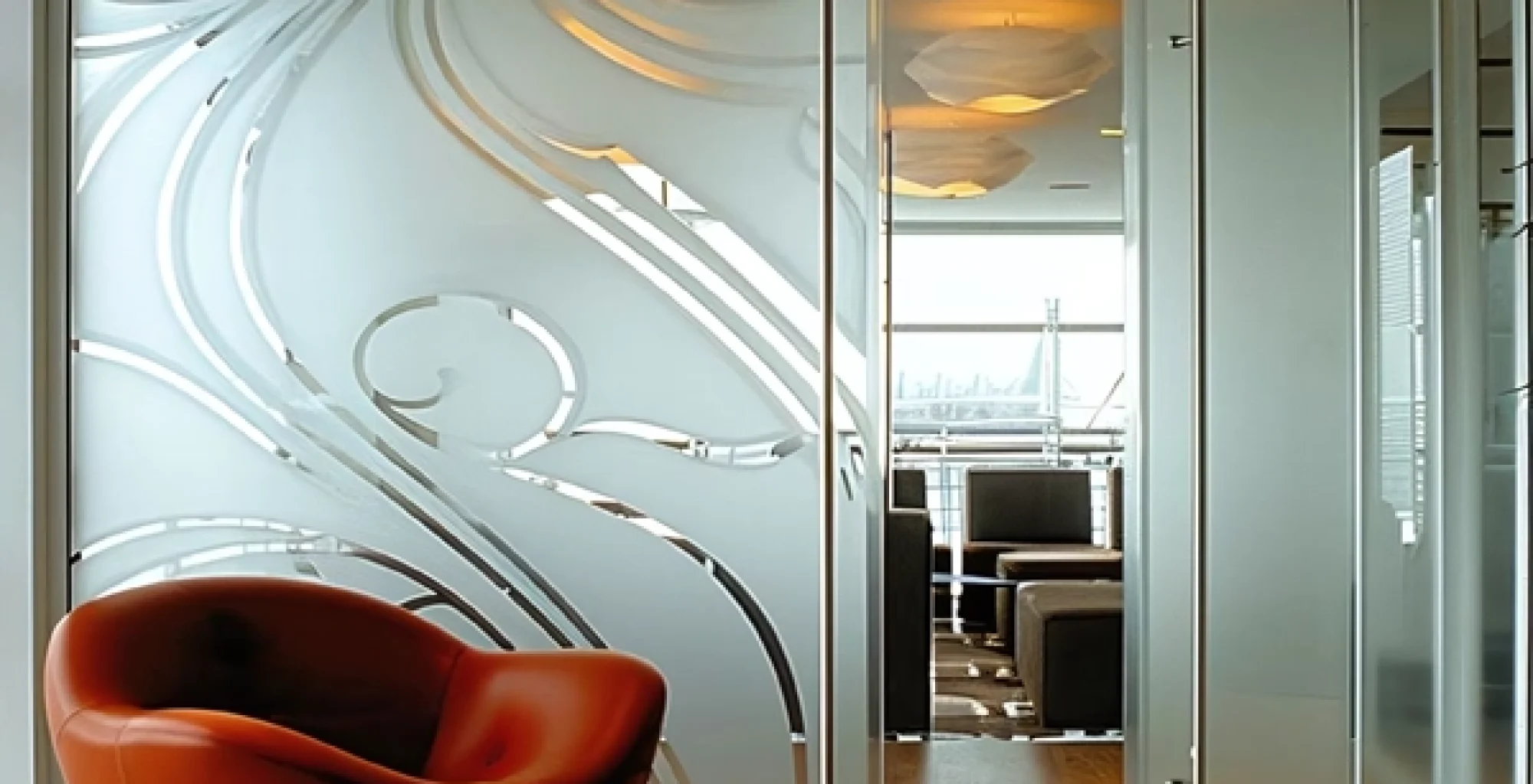 decorazione del vetro