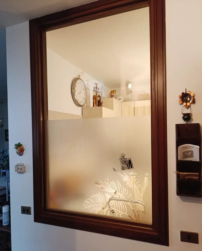 vetro decorato milano