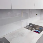 retro cucina cristallo lacobel bianco milano